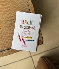 Load image into Gallery viewer, The Back To School Reminders
