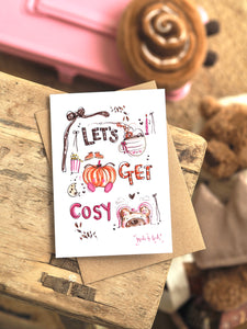 ‘Let’s Get Cosy’ Design