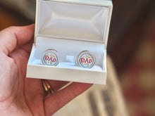 Load image into Gallery viewer, ‘Best EVER Dad’ Metal Cufflinks
