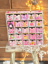 Load image into Gallery viewer, The PRE ORDER Hand Painted Christmas Wooden Advent Calendar
