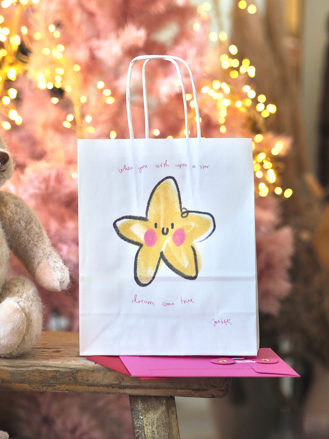 Wish Upon A Star Small Paper Gift Bag