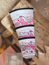 Load image into Gallery viewer, ‘The Cutie Christmas Village’ Coffee Cosy Sleeve
