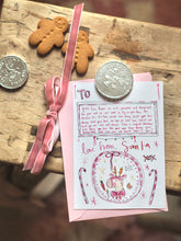 Load image into Gallery viewer, Personalised Pink Letter From Santa
