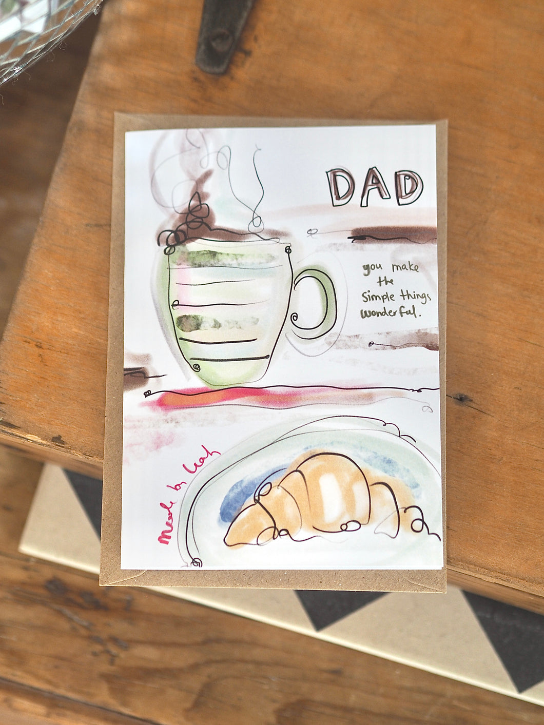 Coffee And A Pastry Card