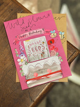 Load image into Gallery viewer, PERSONALISED Occassion Wild Flower Seeds Hand Painted Seed Envelope
