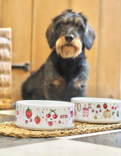 Load image into Gallery viewer, The Personalised Berries Dog Bowl
