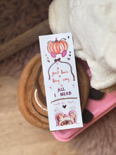 Load image into Gallery viewer, Autumn Girl Bookmark
