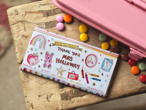 Personalised Teacher 100g Chocolate Bar