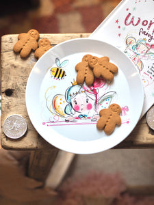 Children’s Character Plate ‘The Wonky Fairy’