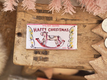 Load image into Gallery viewer, 100g Christmas Rocking Horse Chocolate Bar
