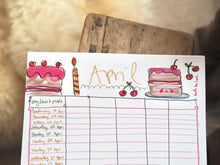 Load image into Gallery viewer, 2026 A3 Family Organiser
