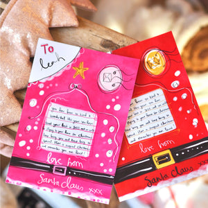 Personalised Pink Letter From Santa
