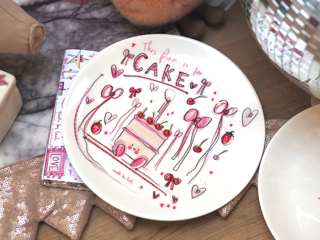 The Ceramic Cake Plate