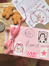 Load image into Gallery viewer, Personalised Pink Letter From Santa
