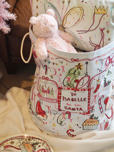 The Personalised Christmas Design Sack