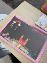 Load image into Gallery viewer, The Daily Mirror 5 (Large Scallop) “Fairytale Scene”
