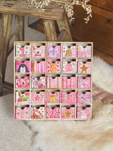 Load image into Gallery viewer, The PRE ORDER Hand Painted Christmas Wooden Advent Calendar
