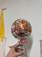 Load image into Gallery viewer, The Made by Leah Disco Tree Topper XL ‘Gingerbread Joy’
