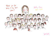 Load image into Gallery viewer, The Bespoke “Whole Class” Print, A4 Size
