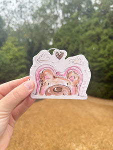 ‘Cosy Bear Girly’ Air Freshener