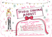 Load image into Gallery viewer, Made By Leah Studio Christmas Market Ticket 22.11.25

