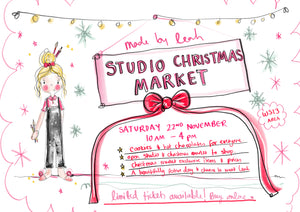 Made By Leah Studio Christmas Market Ticket 22.11.25