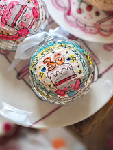 Load image into Gallery viewer, Hand Painted Personalsied Colourful Cake 10cm Disco Ball

