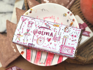 Personalised LOVE Milk Chocolate Bar