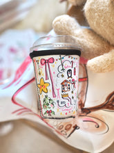 Load image into Gallery viewer, ‘Christmas Girly’ Coffee Cosy Sleeve
