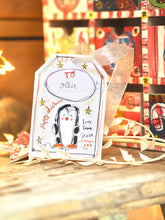 Load image into Gallery viewer, Personalised Penguin Tag
