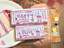 Load image into Gallery viewer, ‘Happy Birthday’ Personalised Milk Chocolate Bar
