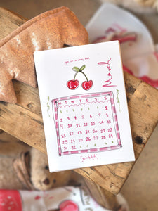 2026 A5 Girly Positive Desk Calendar