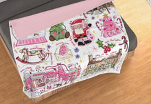 Load image into Gallery viewer, The Luxury Pink Christmas Blanket XL
