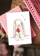 Load image into Gallery viewer, ‘Rose Rabbit’ Design
