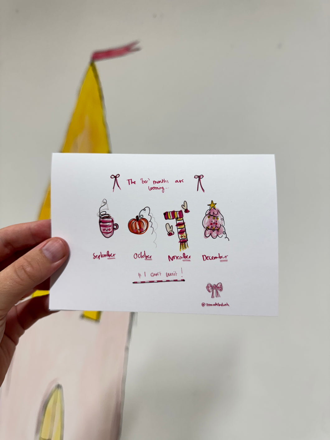 The ‘Ber’ Months Design