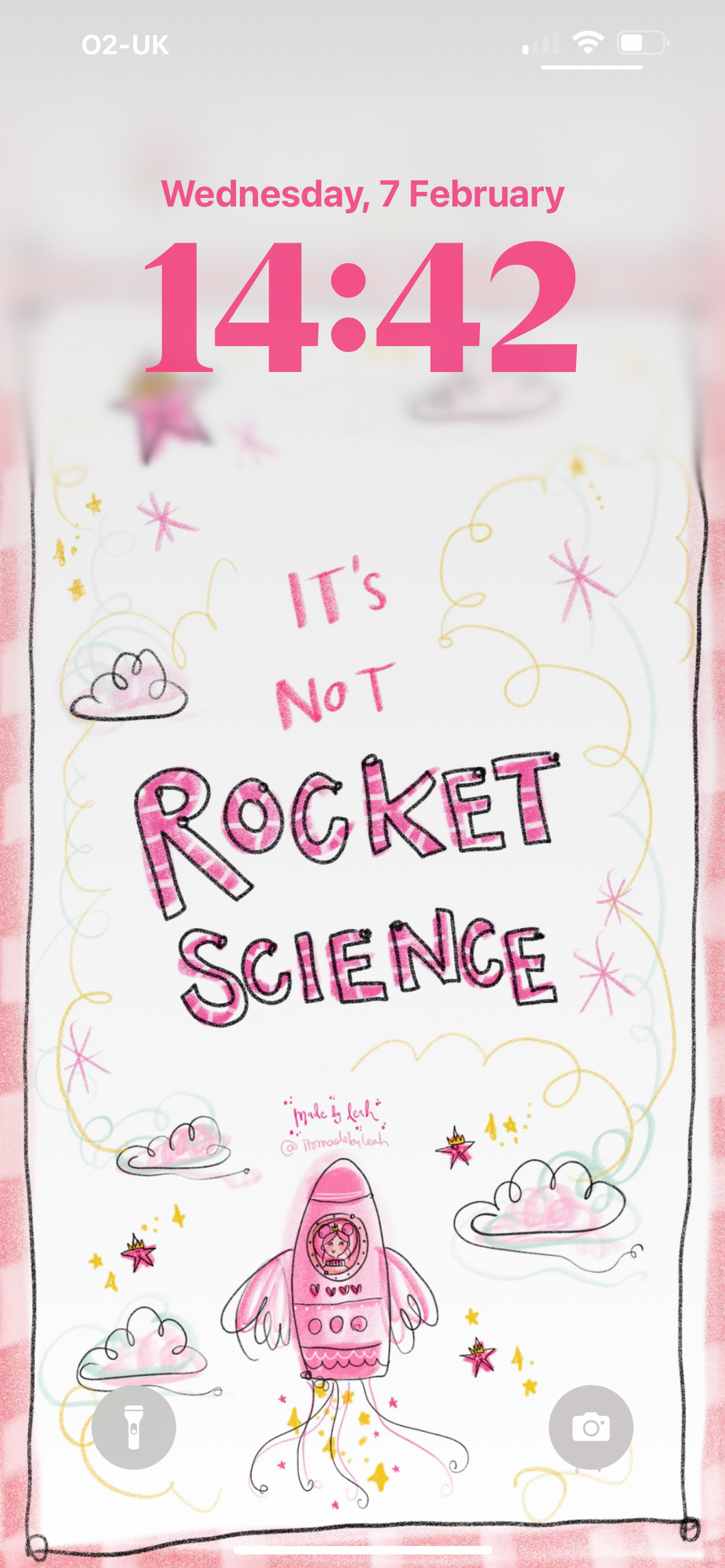 “It’s not rocket science” Phone Wallpaper