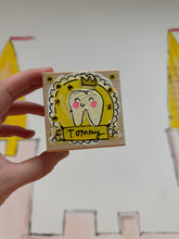 Load image into Gallery viewer, Personalised Hand Painted Tooth Fairy Box (Pre Order)
