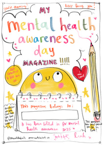 Mental Health Day A5 Magazine