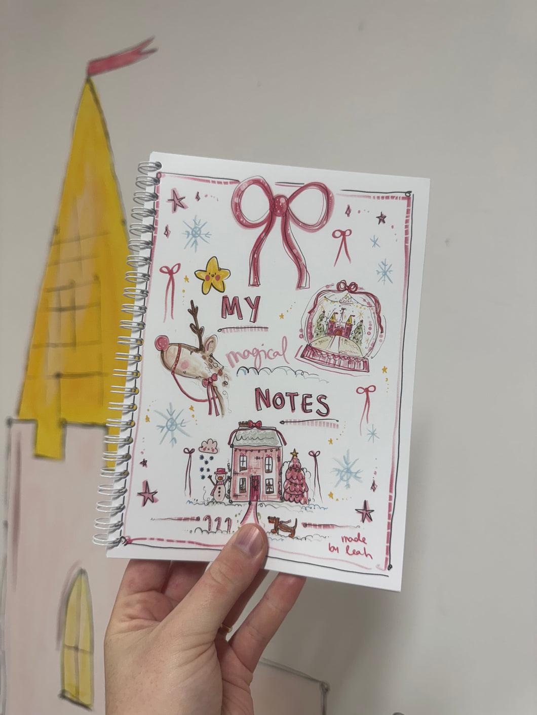 The Magic Girly Aesthetic Lined Notebook