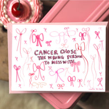 Load image into Gallery viewer, 12x Breast Cancer Cards (6 of each)
