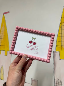 Cherry Happy Design Art Print