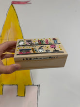 Load image into Gallery viewer, Hand Painted Wooden Box 3 ‘The Bookshelf’
