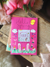 Load image into Gallery viewer, ‘Hello Spring’ Wild Flowers Hand Painted Seed Envelope
