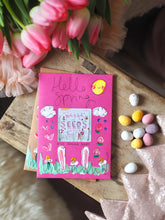 Load image into Gallery viewer, ‘Hello Spring’ Wild Flowers Hand Painted Seed Envelope
