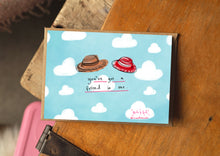 Load image into Gallery viewer, Clouds &amp; Hats Design
