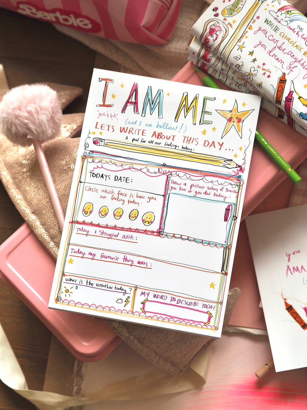 The ‘I Am Me’ Journal Pad