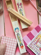 Load image into Gallery viewer, Blue Pencil Box
