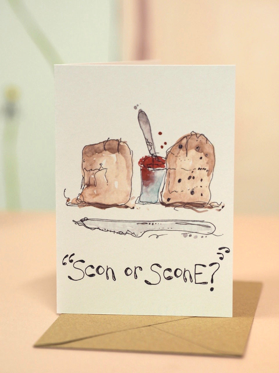 Scones And Jam Card