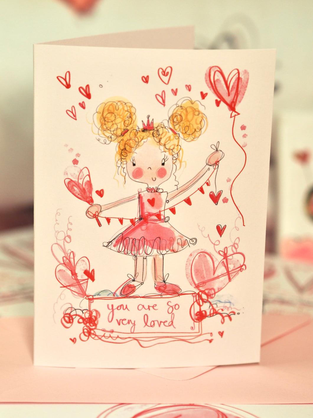 Peggy So Loved  Card
