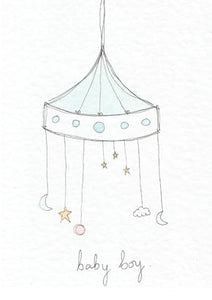 Baby Boy Dreamer Card